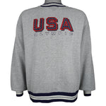 Vintage (JCPenney) - USA Olympic Games Embroidered Sweatshirt 1990s Medium Vintage Retro