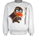 NCAA (Russel Athletic) - Virginia Tech Hokies Crew Neck Sweatshirt 1990s Medium Vintage Retro