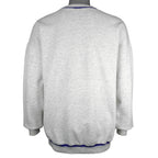 MLB (Wave) - Grey Toronto Blue Jays Crew Neck Sweatshirt 1996 Medium Vintage Retro Baseball
