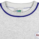 MLB (Wave) - Grey Toronto Blue Jays Crew Neck Sweatshirt 1996 Medium Vintage Retro Baseball
