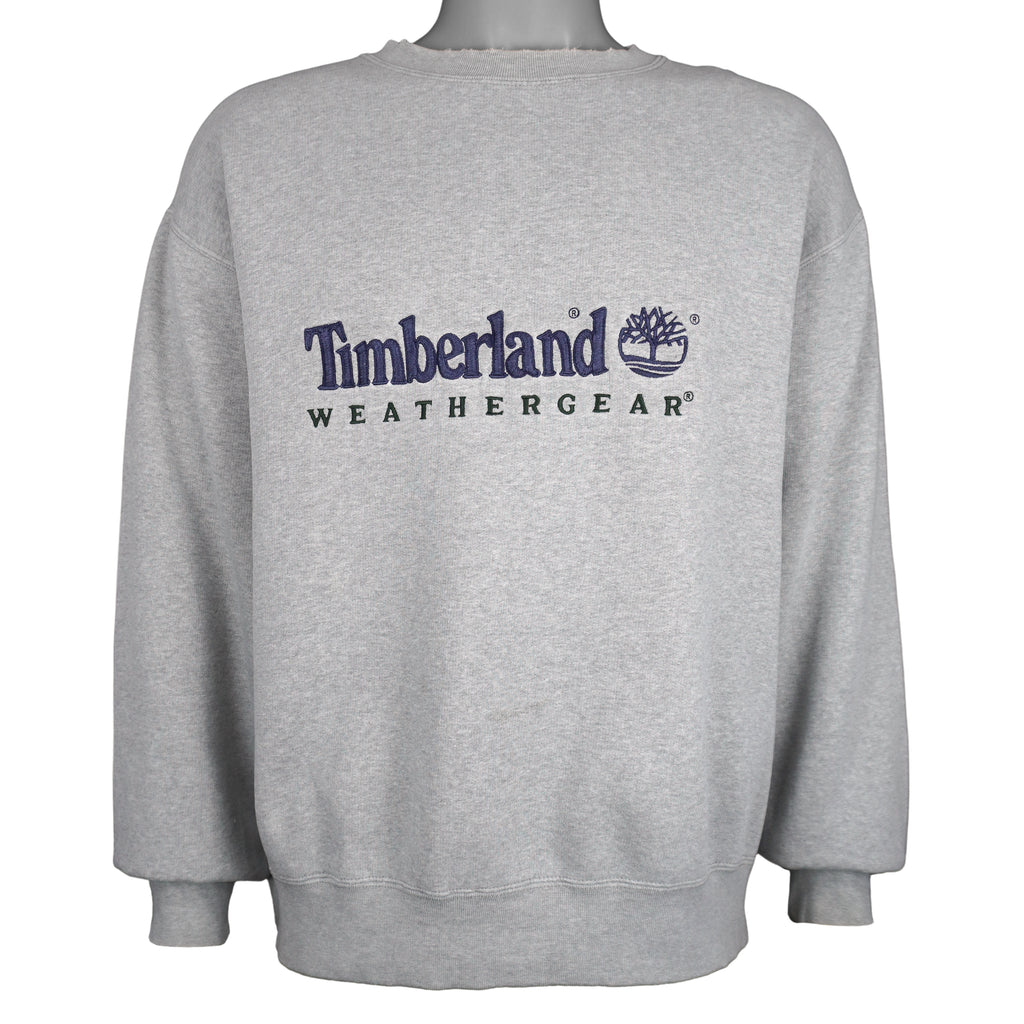 Timberland - Weathergear Crew Neck Sweatshirt 1990s X-Large Vintage Retro