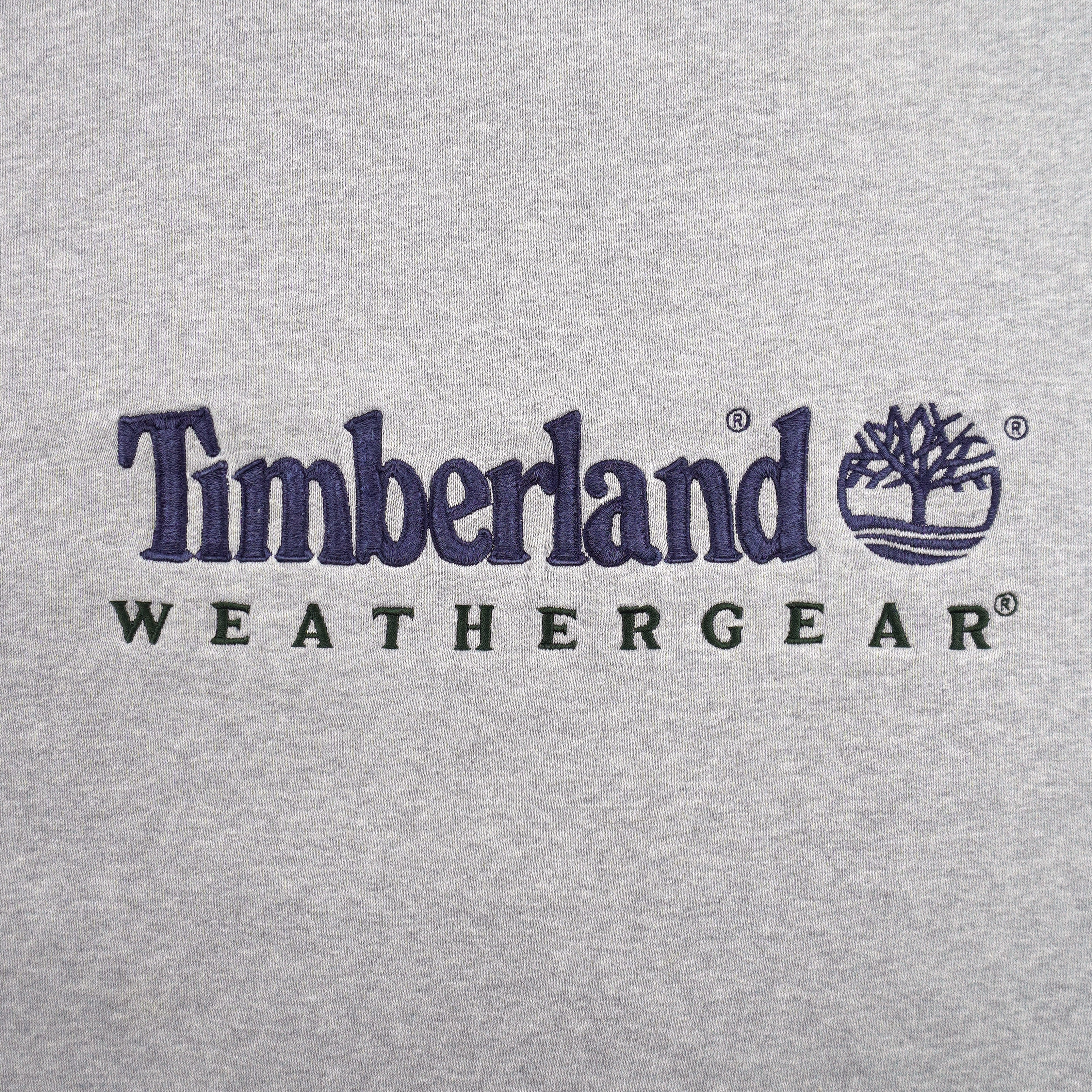 Timberland - Weathergear Crew Neck Sweatshirt 1990s X-Large Vintage Retro