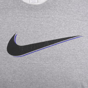Nike - Grey Big Logo Crew Neck Sweatshirt 1990s Large Vintage Retro
