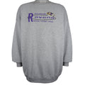 NFL (Logo Athletic) - Grey Baltimore Ravens Crew Neck Sweatshirt 1990s 3X-Large Vintage Retro Football