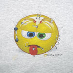 Vintage (Hanes) - Smiley Central Crew Neck Sweatshirt 1990s 4X-Large Vintage Retro