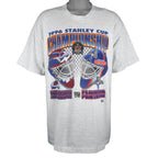 NHL (Pro Player) - Colorado Avalanche VS Florida Panthers Matchups Stanley Cup T-Shirt 1996 X-Large Vintage Retro Hockey