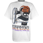 NHL (College Concept) - Phoenix Coyotes Just Walked All Over You T-Shirt 1990s X-Large