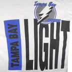 Starter - NHL Tampa Bay Lightning Single Stitch T-Shirt 1993 X-Large Vintage Retro Hockey