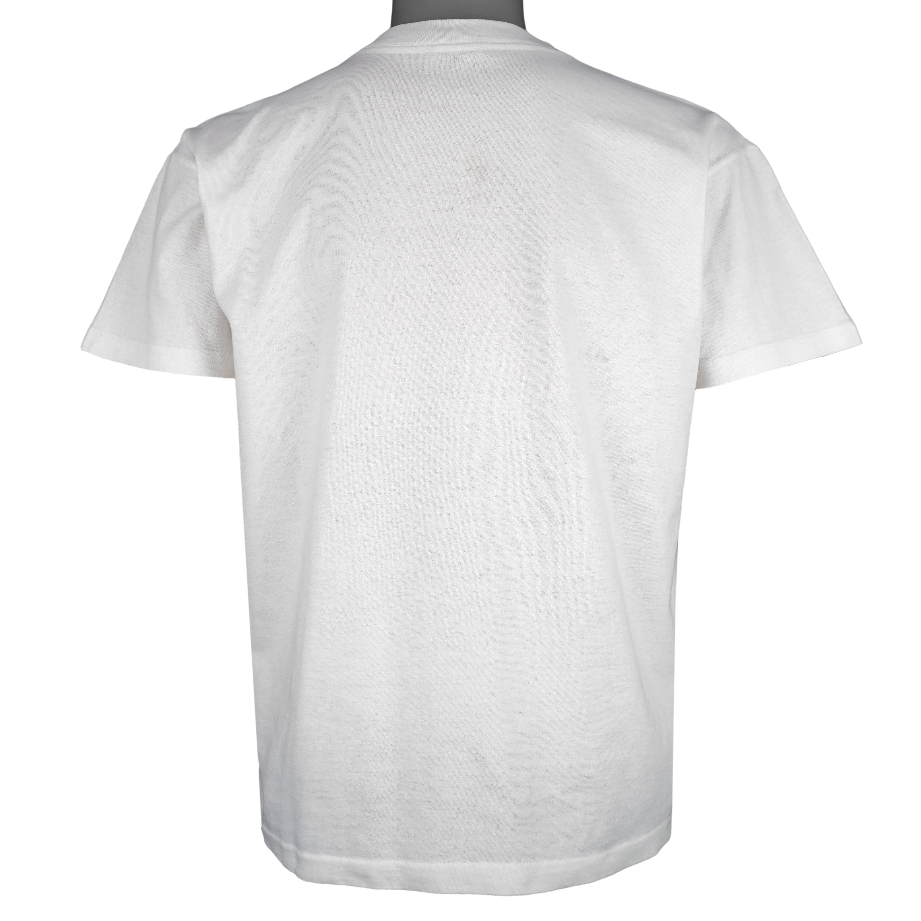 NCAA (Signal) - White The Good, The Bad, The Ugly College Rivalry T-Shirt 1990s Large Vintage Retro