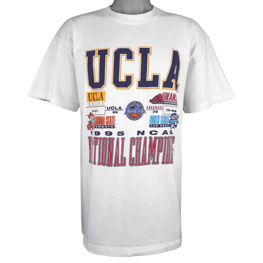 NCAA (Gear) - Basketball Final Four Champions T-Shirt 1995 Large Vintage Retro
