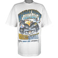 NFL (All American Wear) - Steelers Vs Jaguars Monday Night Bumble T-Shirt 1997 X-Large Vintage Retro Football