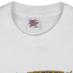 NFL (All American Wear) - Steelers Vs Jaguars Monday Night Bumble T-Shirt 1997 X-Large Vintage Retro Football