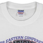NHL (Gildan) - Toronto Maple Leafs VS Buffalo Sabres Stanley Cup Tickets T-Shirt 1999 Large Vae Retro Hockey