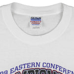NHL (Gildan) - Toronto Maple Leafs VS Buffalo Sabres Stanley Cup Tickets T-Shirt 1999 Large Vae Retro Hockey