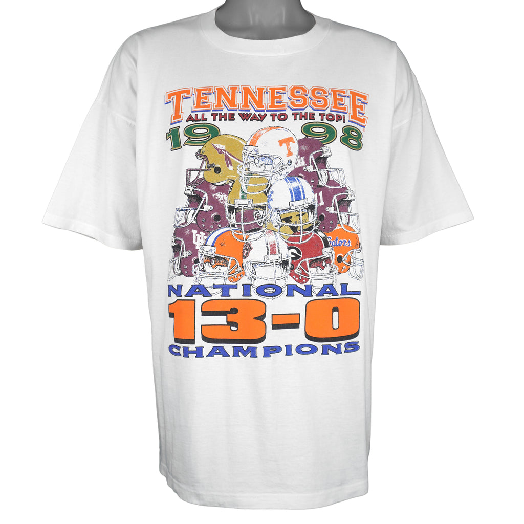 NCAA (Infinity) - Tennessee Volunteers National Champions T-Shirt 1998 XX-Large Vintage Retro