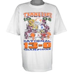 NCAA (Infinity) - Tennessee Volunteers National Champions T-Shirt 1998 XX-Large Vintage Retro