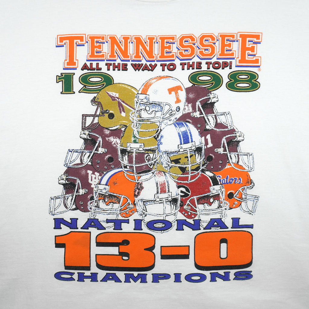 NCAA (Infinity) - Tennessee Volunteers National Champions T-Shirt 1998 XX-Large Vintage Retro