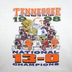 NCAA (Infinity) - Tennessee Volunteers National Champions T-Shirt 1998 XX-Large Vintage Retro