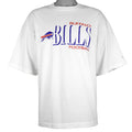 NFL (Logo Athletic) - Buffalo Bills Football Embroidered T-Shirt 1990s X-Large Vintage Retro Football