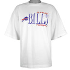 NFL (Logo Athletic) - Buffalo Bills Football Embroidered T-Shirt 1990s X-Large Vintage Retro Football