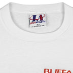 NFL (Logo Athletic) - Buffalo Bills Football Embroidered T-Shirt 1990s X-Large Vintage Retro Football