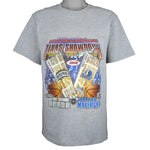 NBA (CSA) - Spurs vs Mavericks Playoffs Tickets T-Shirt 2003 Medium Vintage Retro Basketball