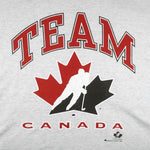 Vintage (Bulletin Athletic) - Team Canada Hockey Single Stitch T-Shirt 1994 Large Vintage Retro Hockey