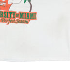 NCAA (Jerzees) - Miami Hurricanes National Champions Single Stitch T-Shirt 1987 X-Large Vintage Retro