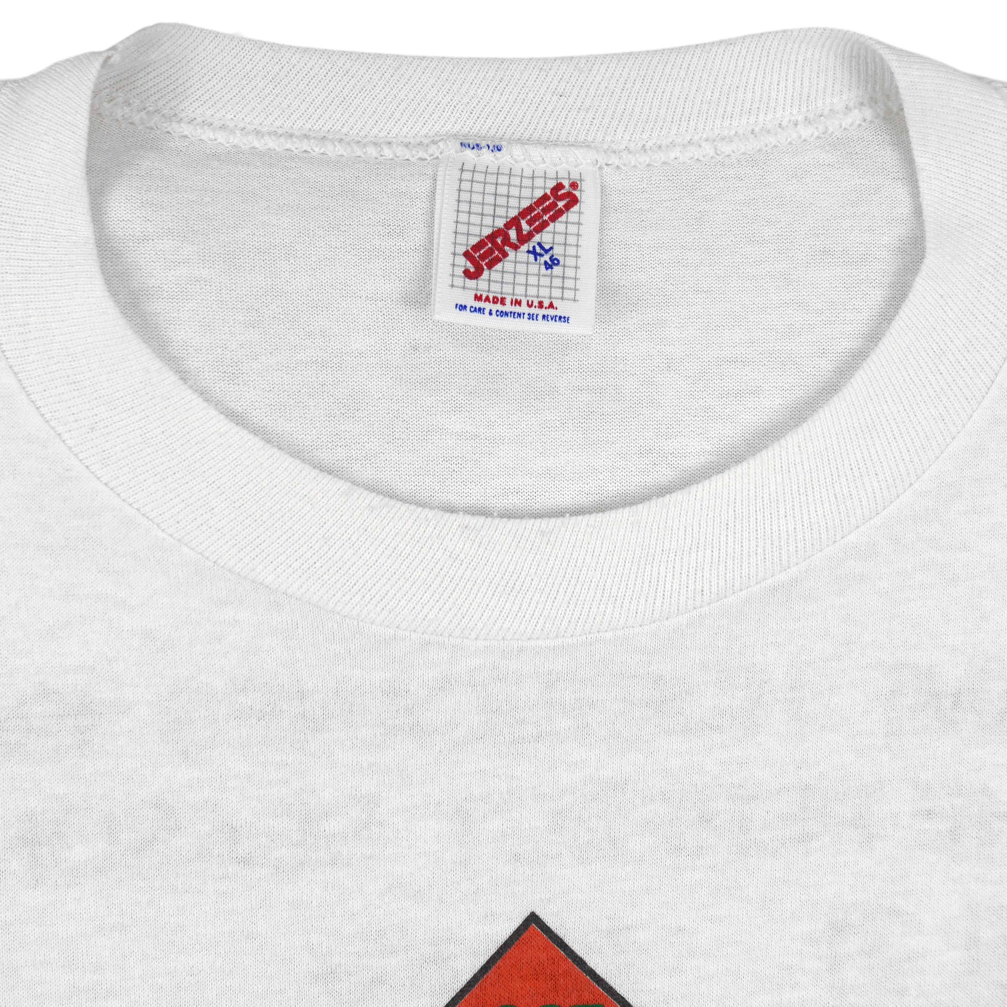 NCAA (Jerzees) - Miami Hurricanes National Champions Single Stitch T-Shirt 1987 X-Large Vintage Retro