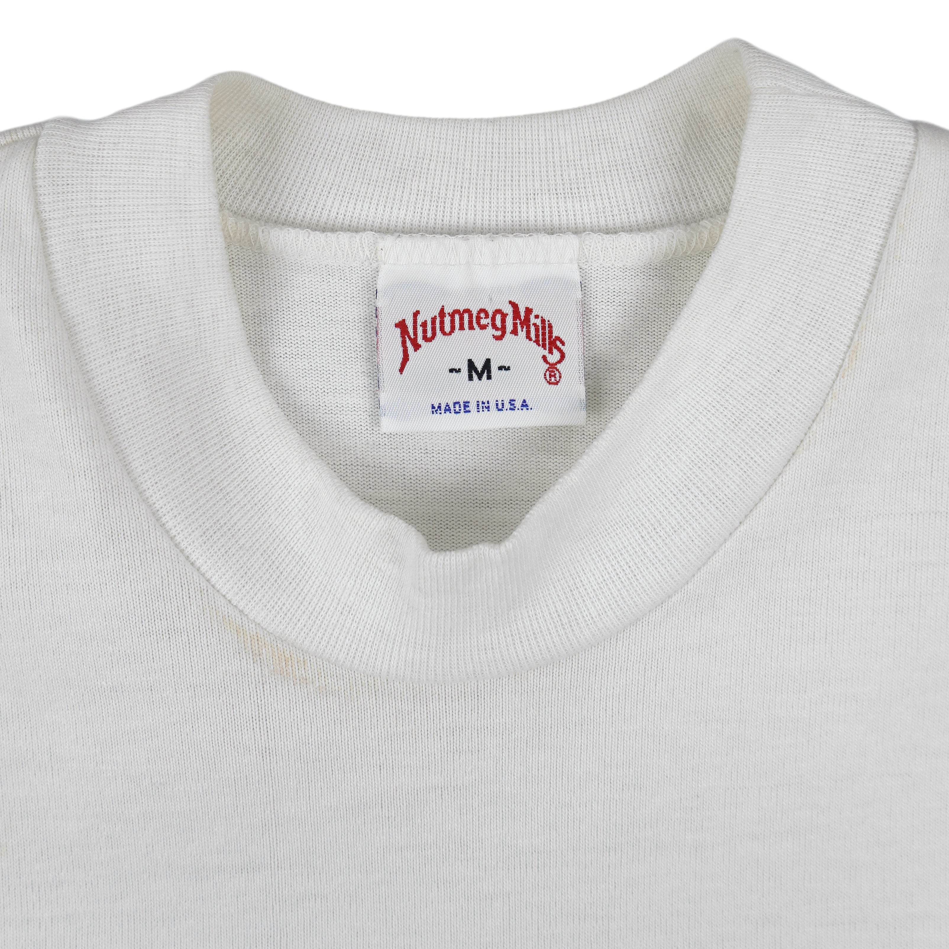NFL (Nutmeg) - Los Angeles Raiders Crew Neck Sweatshirt 1990s Medium Vintage Retro Football