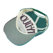 NHL (Twins) - Anaheim Mighty Ducks Snapback Hat 1990s OSFA