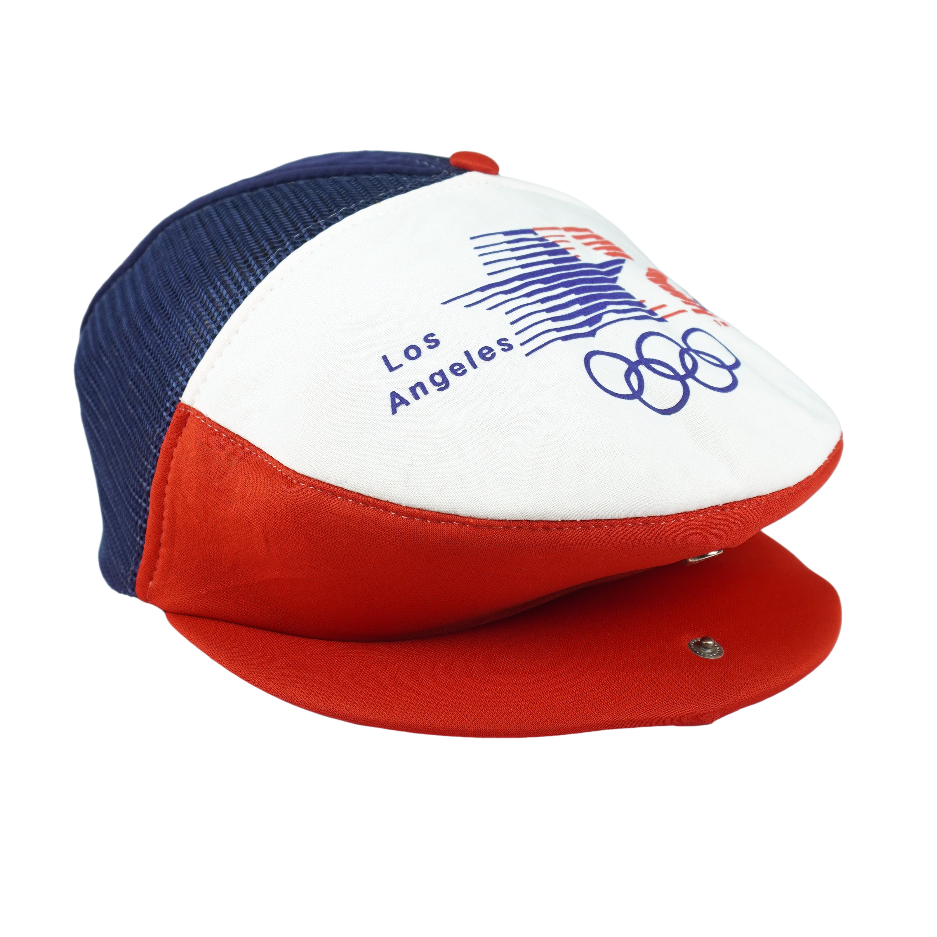Vintage - Los Angeles Olympic Games Newsboy Hat 1984 OSFA Vintage Retro