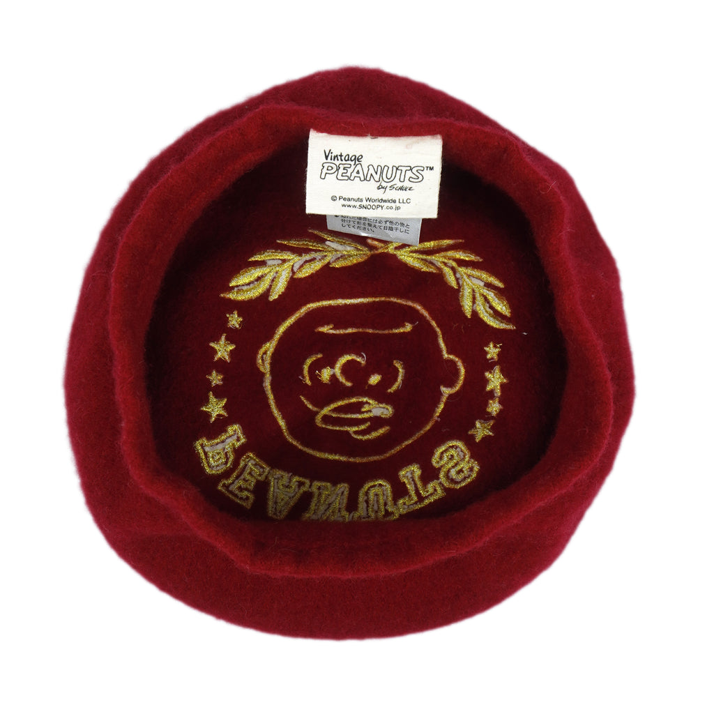 Vintage - Peanut Charlie Brown Wool Mushroom Hat 1990s OSFA Vintage Retro