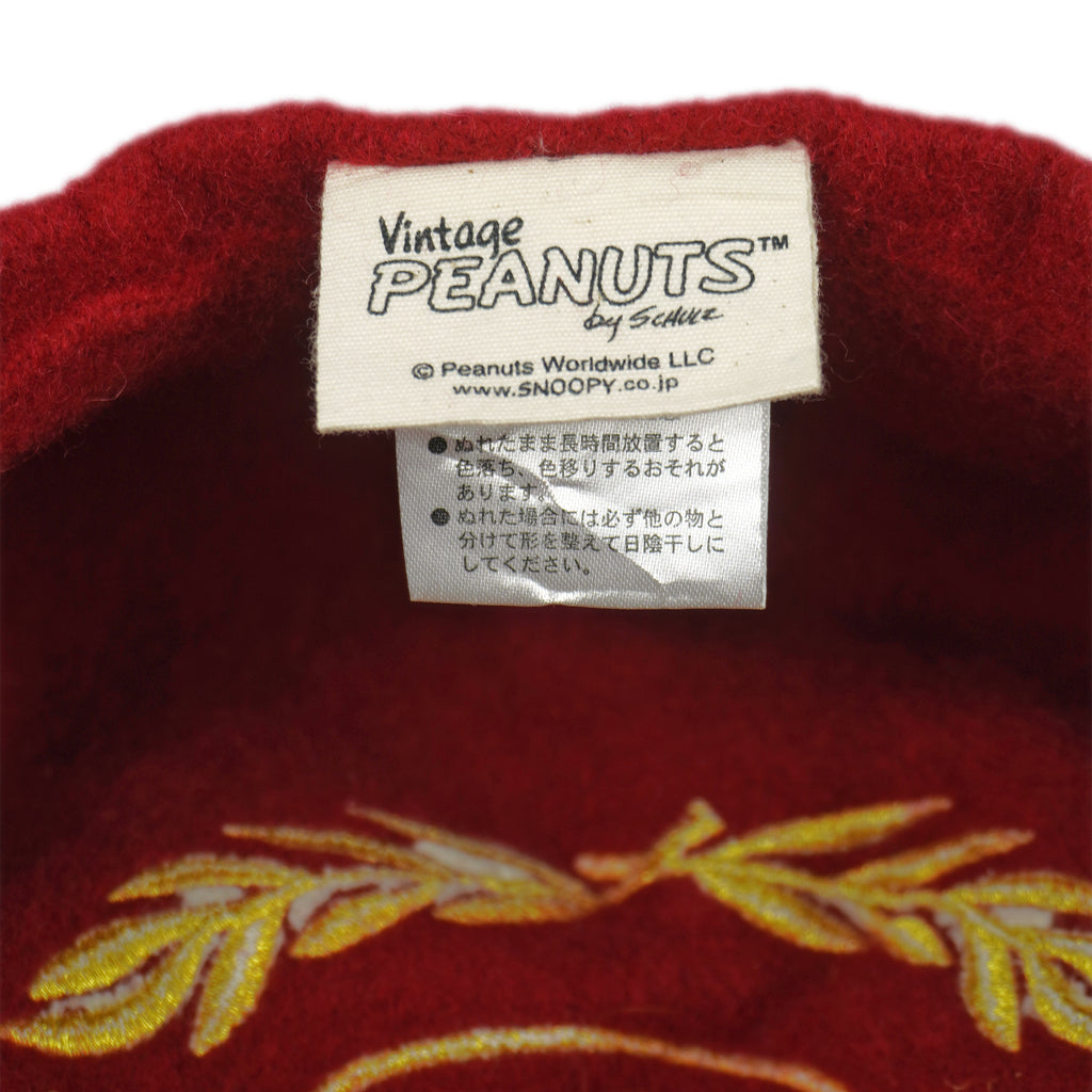 Vintage - Peanut Charlie Brown Wool Mushroom Hat 1990s OSFA Vintage Retro