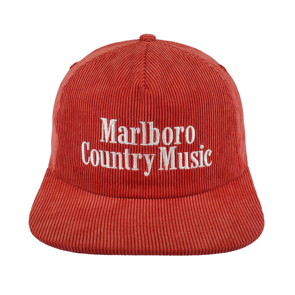 Vintage (Habitat Inc) - Marlboro Country Music Corduroy Snapback Hat 1990s OSFA Vintage Retro