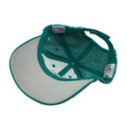 NFL (Logo Athletics) - Miami Dolphins Plaid Strapback Hat 1990s OSFA Vintage Retro Football