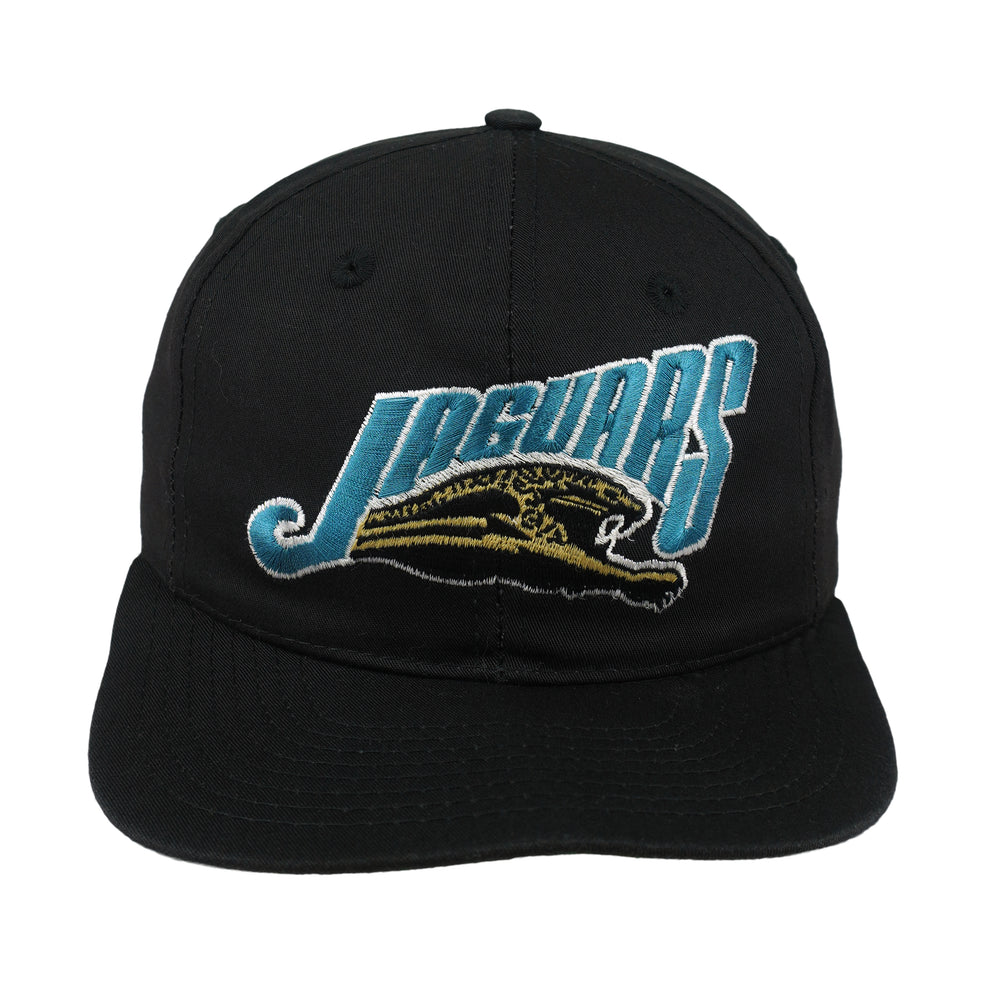 NFL - Jacksonville Jaguars Embroidered Snapback Hat 1990s OSFA Vintage Retro Football