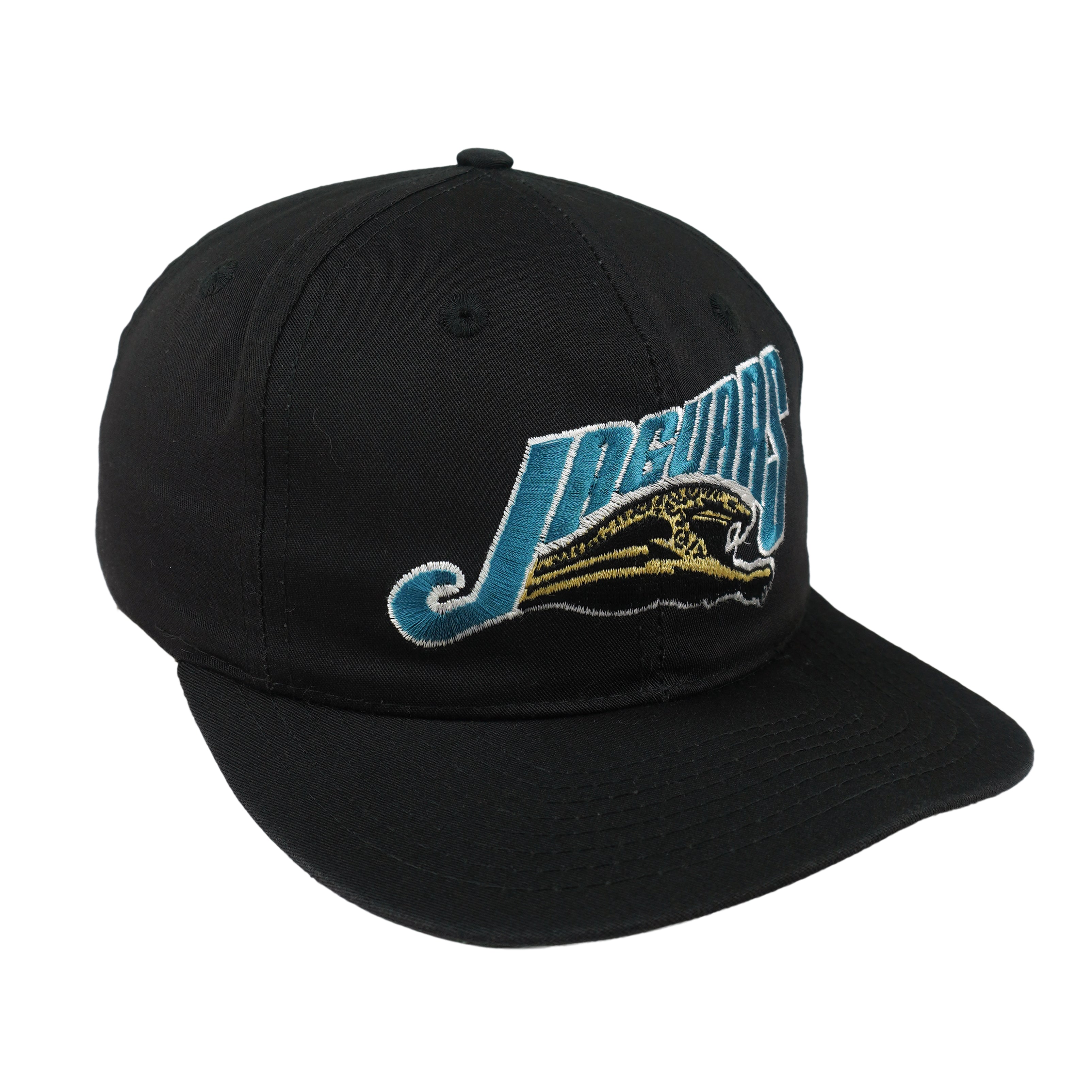 NFL - Jacksonville Jaguars Embroidered Snapback Hat 1990s OSFA Vintage Retro Football