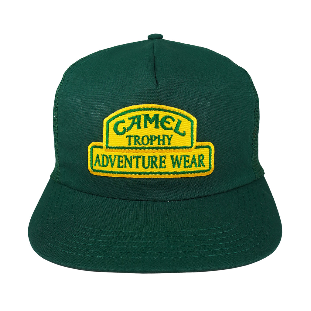 Vintage (Camel) - Camel Trophy Embroidered Trucker Hat 1990s OSFA Vintage Retro