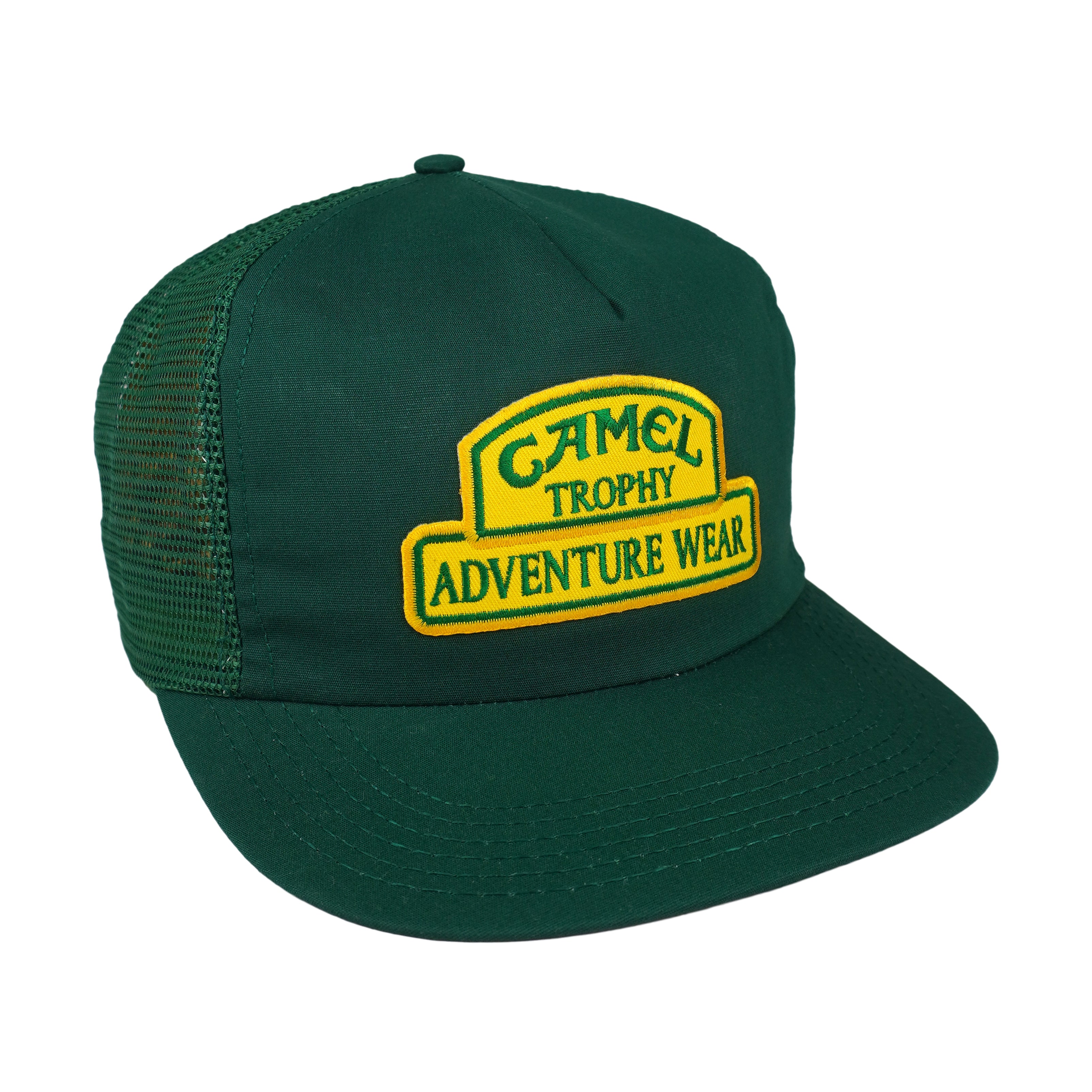 Vintage (Camel) - Camel Trophy Embroidered Trucker Hat 1990s OSFA Vintage Retro