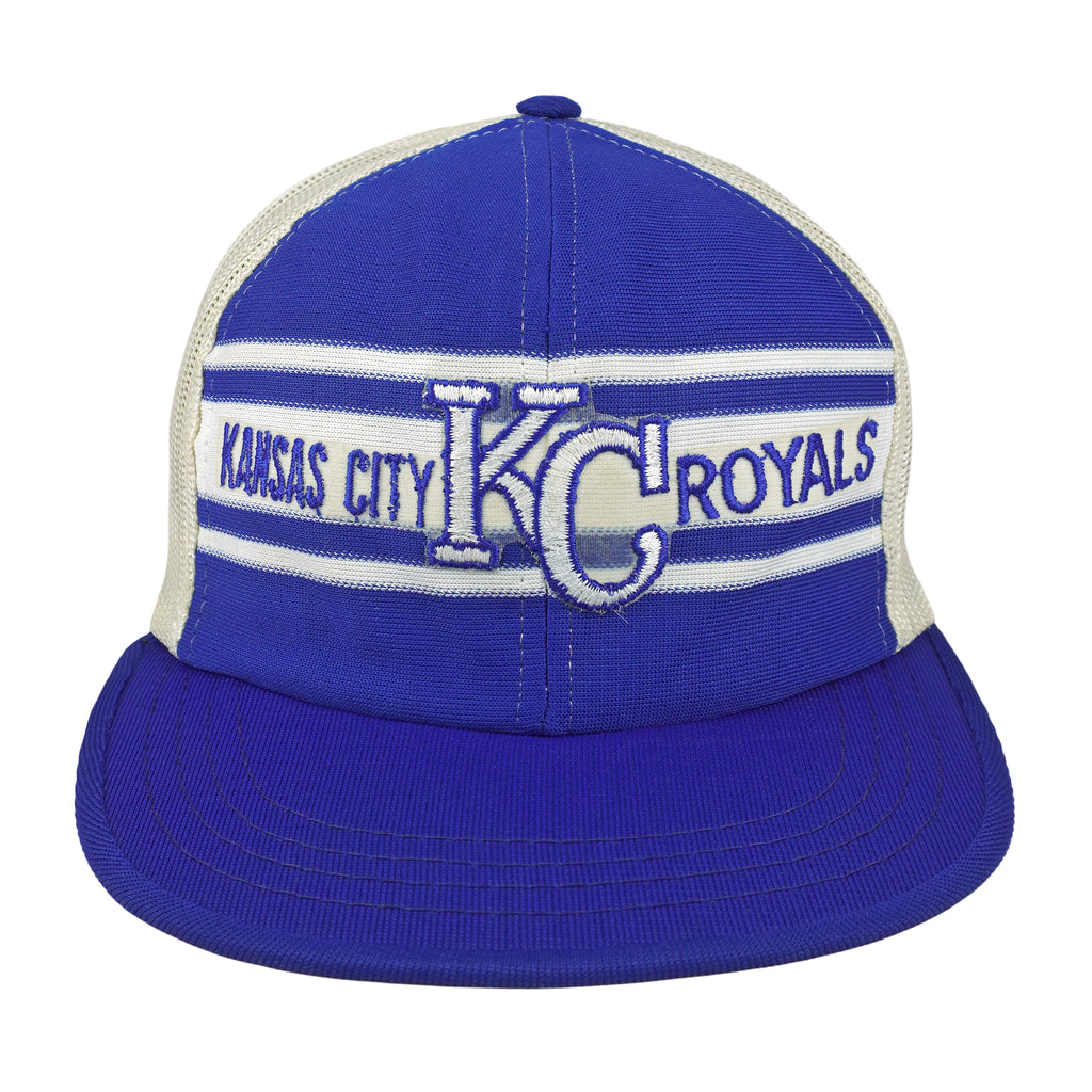 MLB - Kansas City Royals Snapback Trucker Hat 1990s OSFA Vintage Retro Baseball