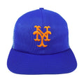 MLB - New York Mets Embroidered Snapback Trucker Hat 1990s OSFA Vintage Retro Baseball