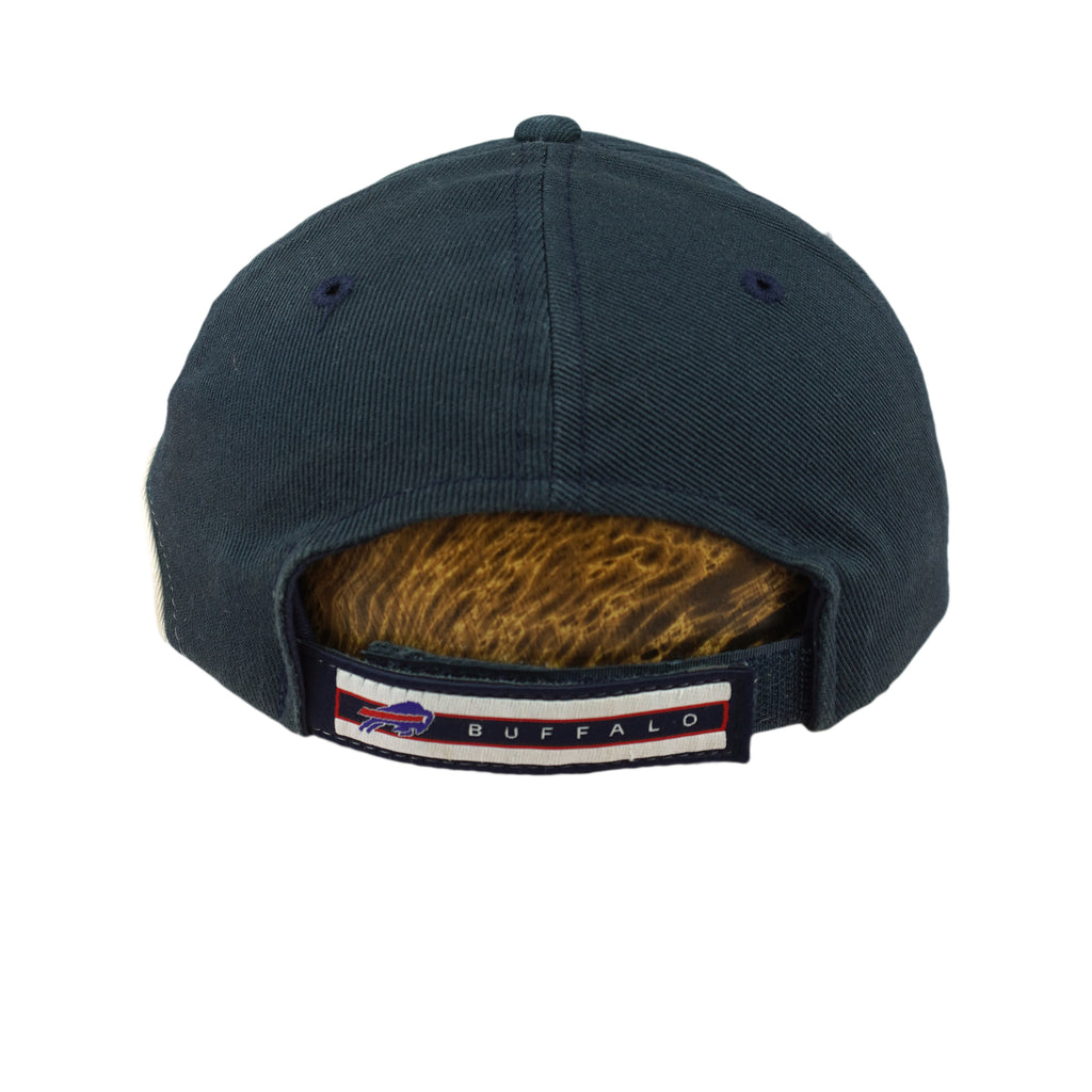 NFL - Buffalo Bills Embroidered Big Logo Strapback Hat 1990s OSFA vintage Retro Football