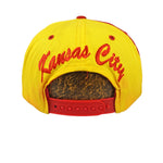 NFL - Kansas City Chiefs Embroidered Snapback Hat 1990s OSFA Vintage Retro Football