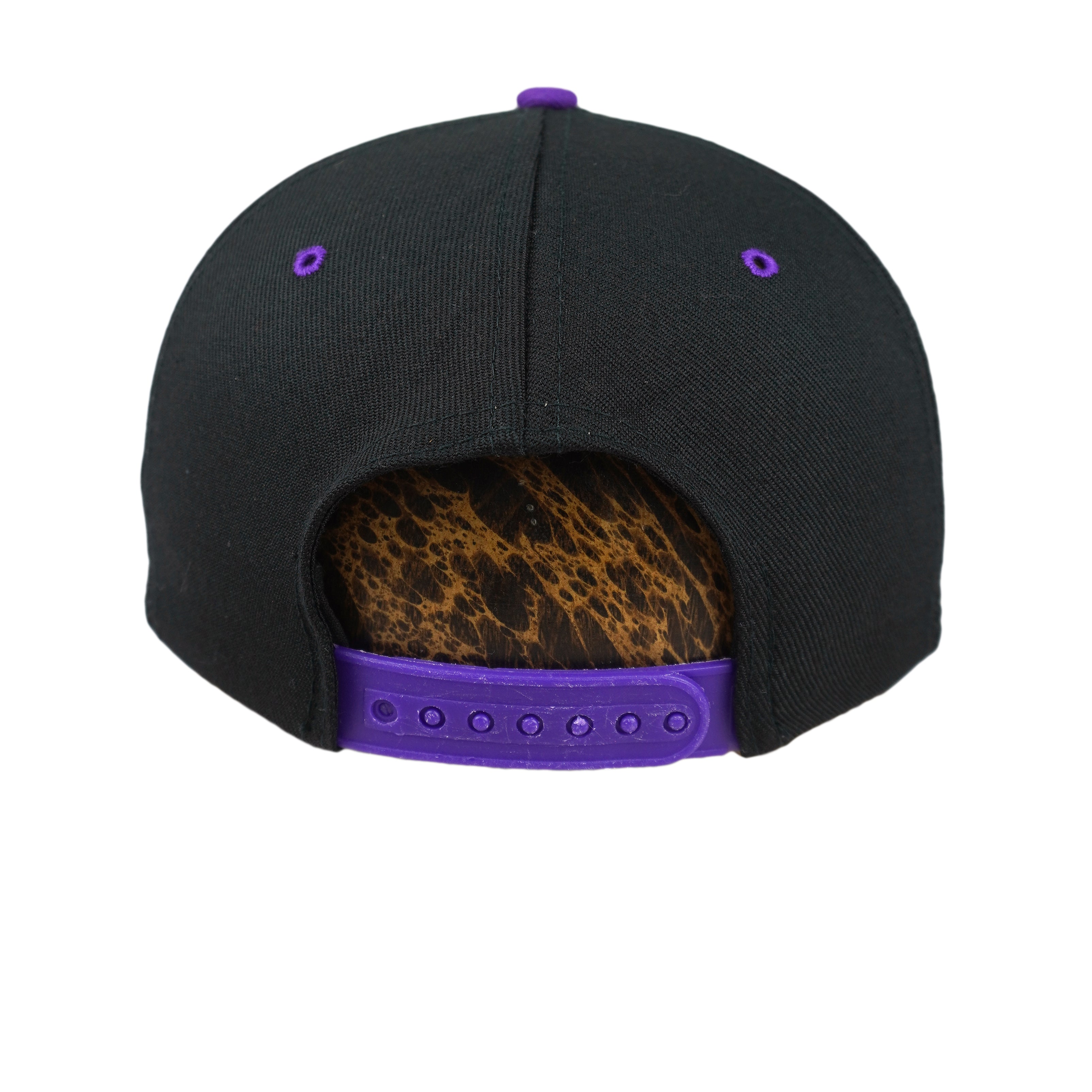 MLB - Black & Purple Colorado Rockies Embroidered Snapback Hat 1990s OSFA Vintage Retro Baseball