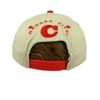NFL (Drew Pearson) - Kansas City Chiefs Snapback Hat 1990s OSFA Vintage Retro Football