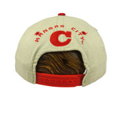 NFL (Drew Pearson) - Kansas City Chiefs Snapback Hat 1990s OSFA Vintage Retro Football