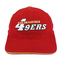 Puma - San Francisco 49ers Spell-Out Strapback Hat 1990s OSFA Vintage Retro Football