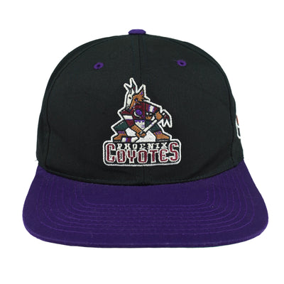 NHL (The G Cap) - Phoenix Coyotes Embroidered Strap back Hat 1990s OSFA