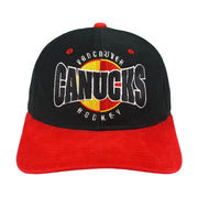 Starter - NHL Vancouver Canucks Big Spell-Out Snapback Hat 1990s OSFA Vintage Retro Hockey